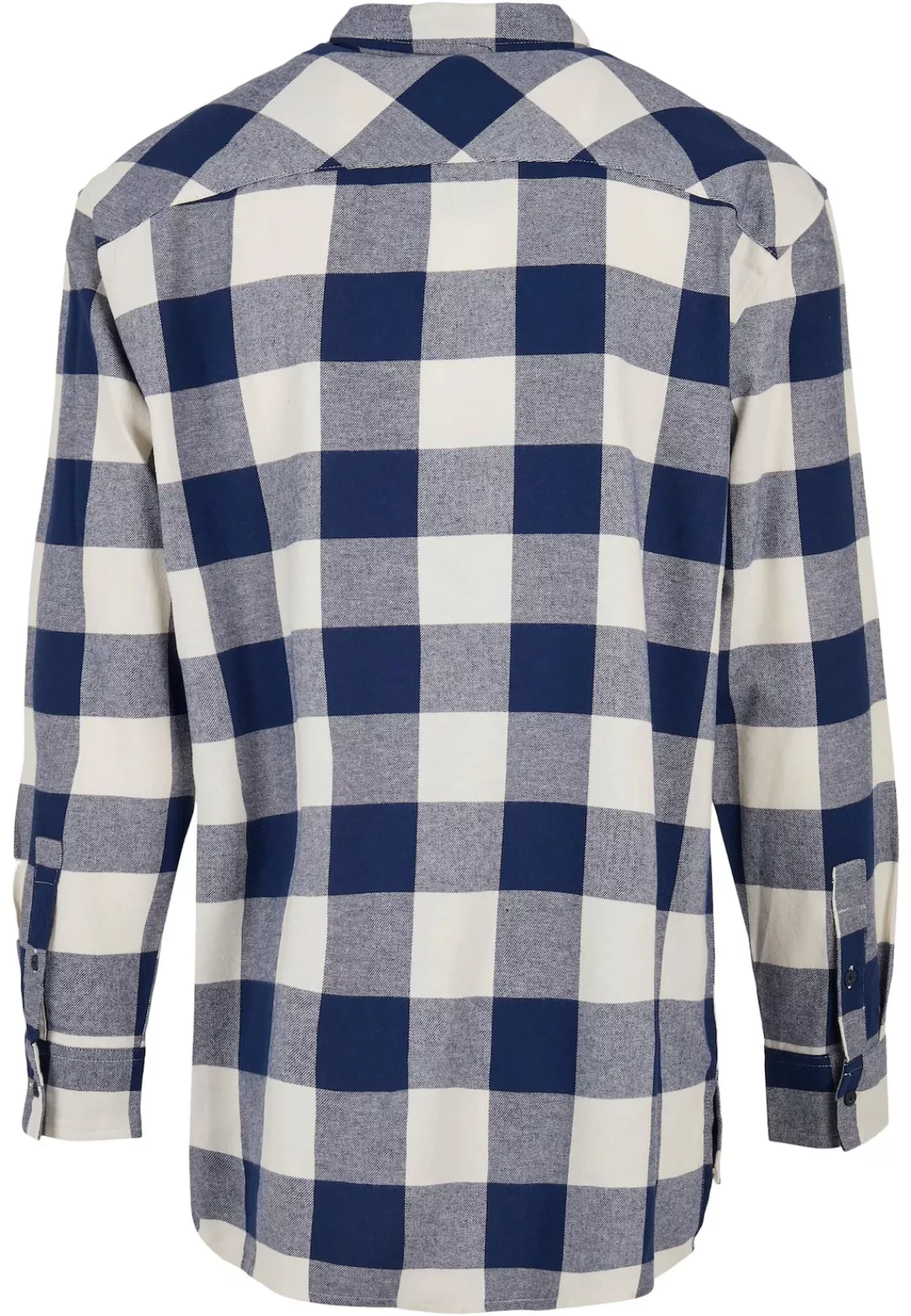 URBAN CLASSICS Langarmhemd "Urban Classics Herren Long Oversized Checked Sh günstig online kaufen