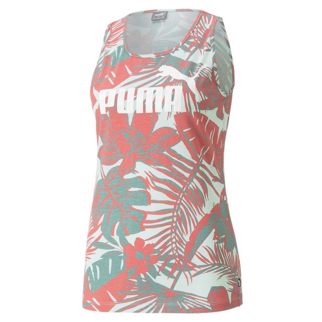 CARE OF BY PUMA Tanktop Puma W Ess+ Flower Power Tank Damen Top günstig online kaufen