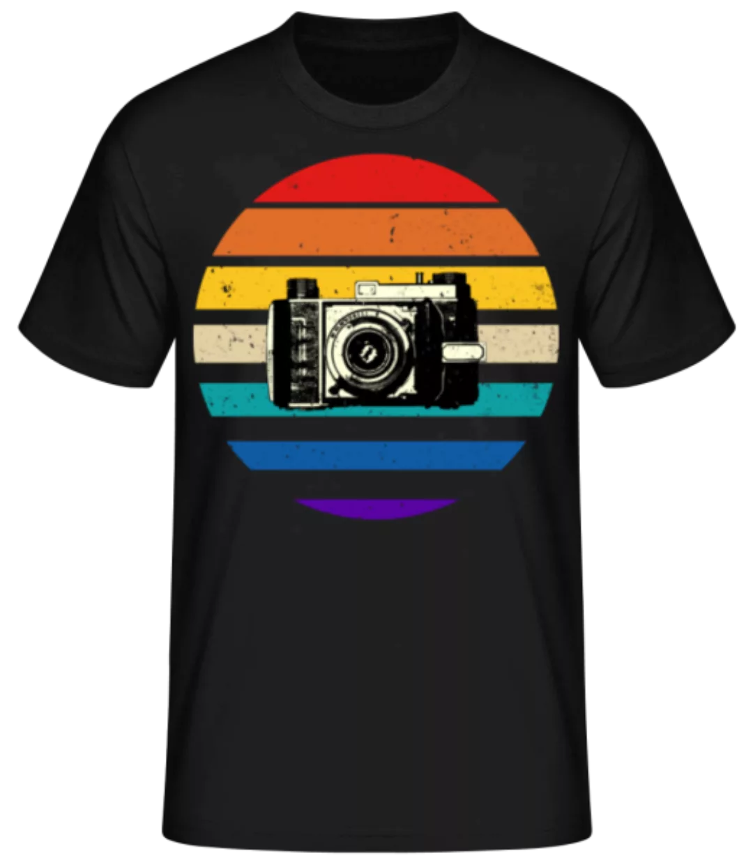 Retro Camera · Männer Basic T-Shirt günstig online kaufen