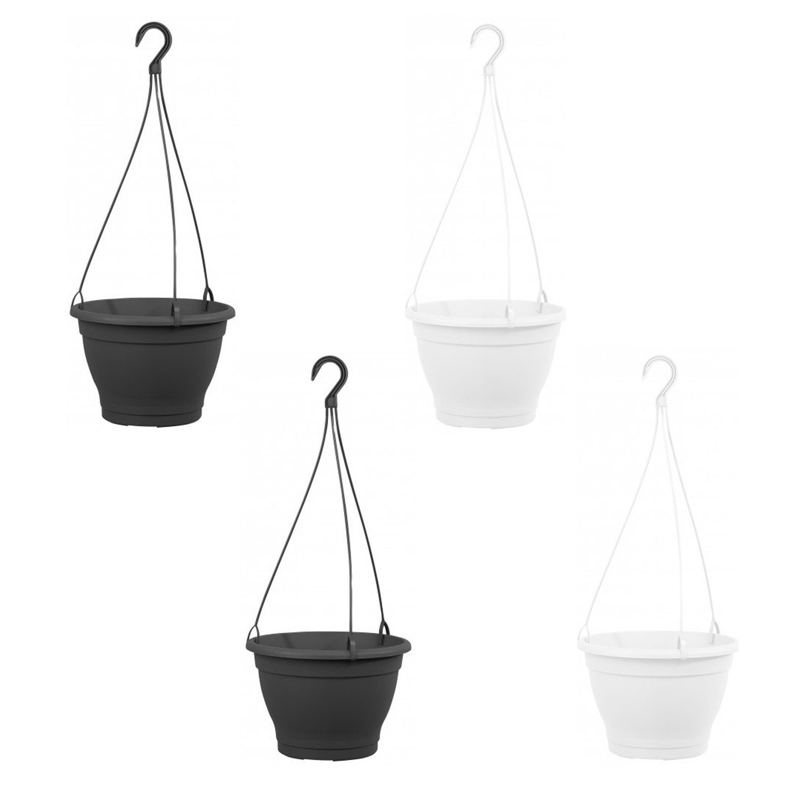 HAC24 Blumenampel Hängeampel Blumentopf Hängetopf Pflanzenampel günstig online kaufen