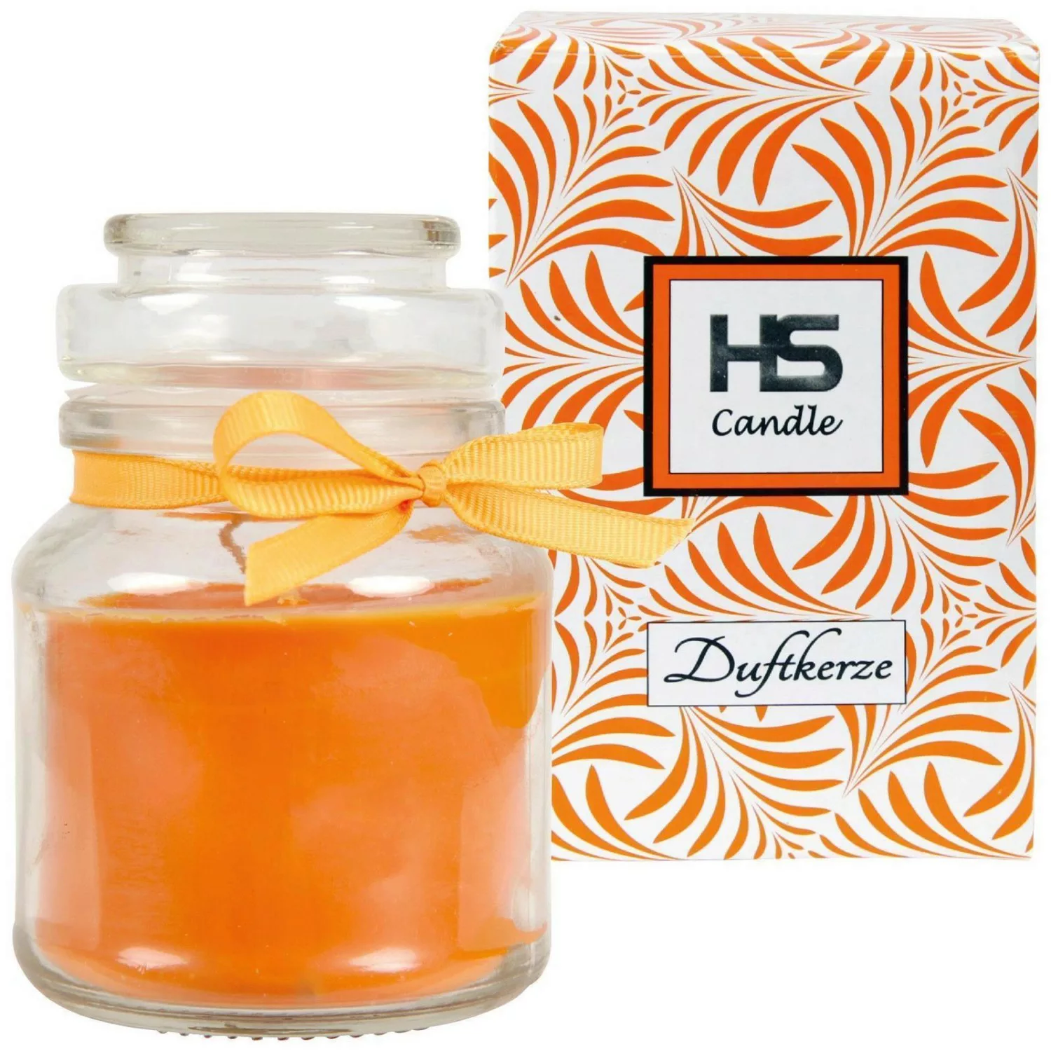 HS Candle Duftkerze & Bonbon Glas Ø7cm Honigmelone günstig online kaufen