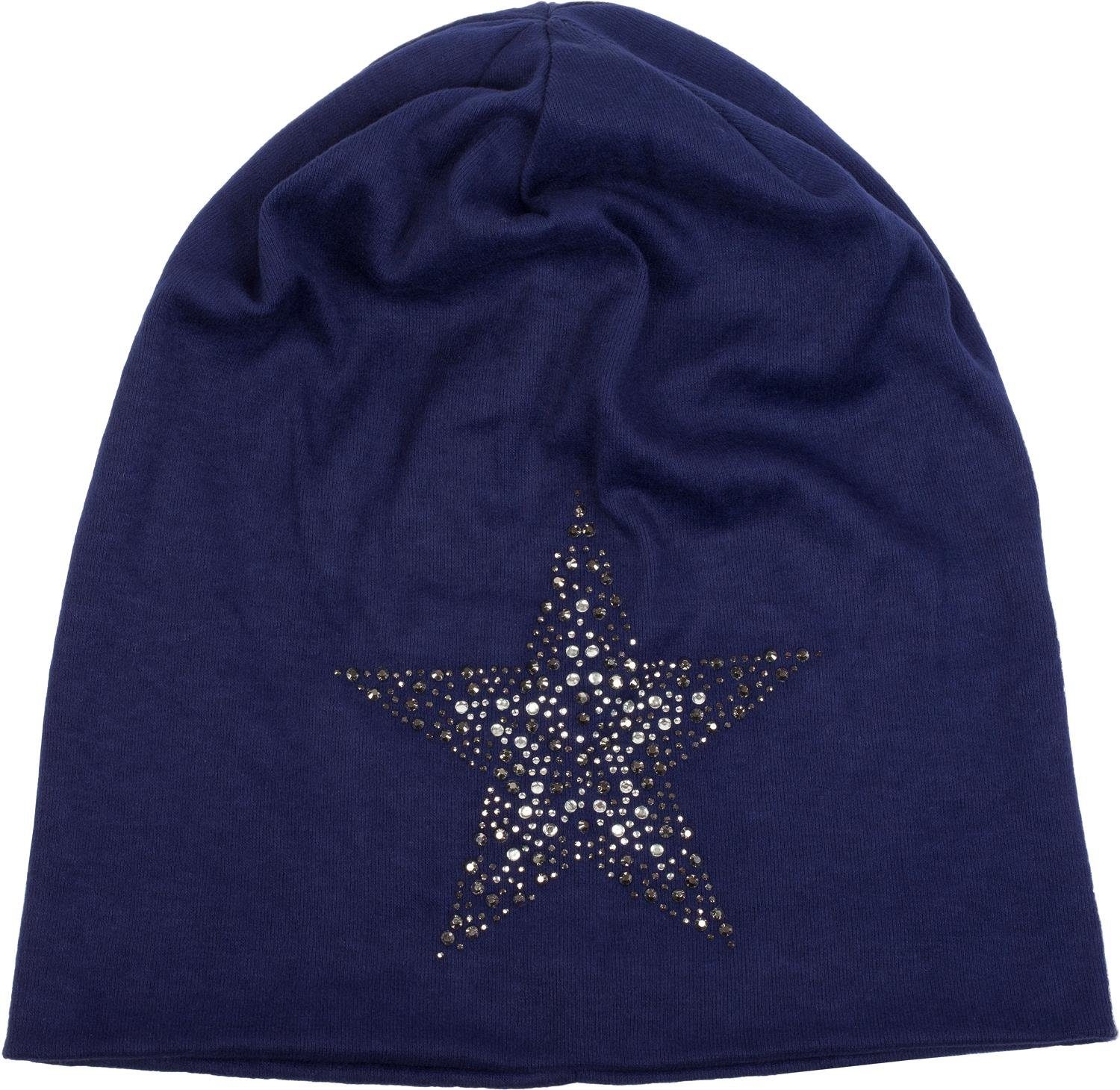 styleBREAKER Beanie Beanie Mütze mit Strass günstig online kaufen