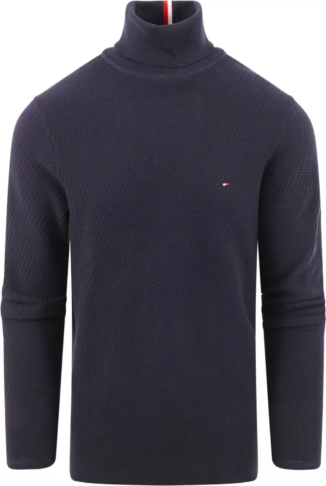 Tommy Hilfiger Rollkragenpullover Navy - Größe XL günstig online kaufen