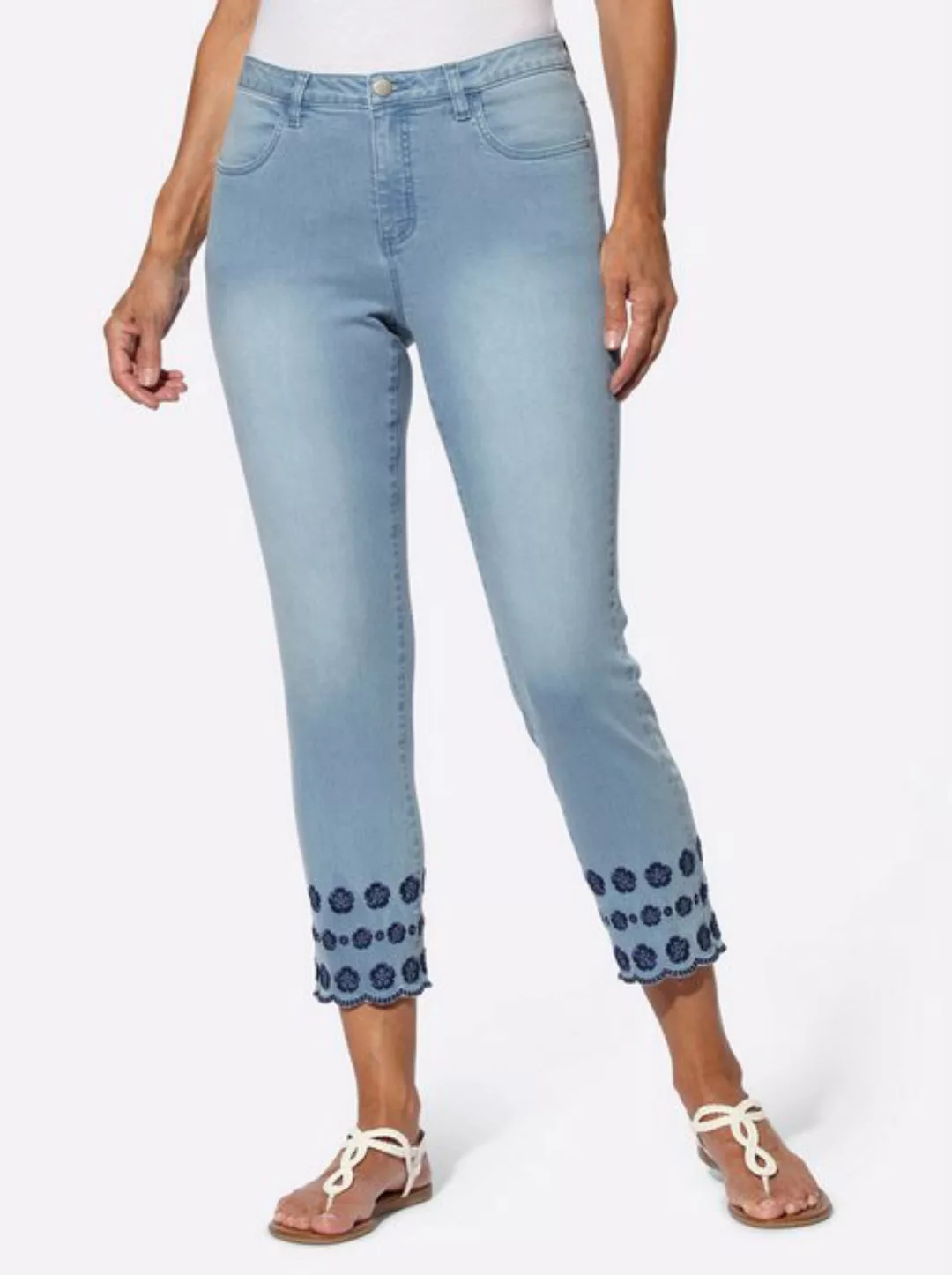 Sieh an! Bequeme Jeans 7/8-Jeans günstig online kaufen