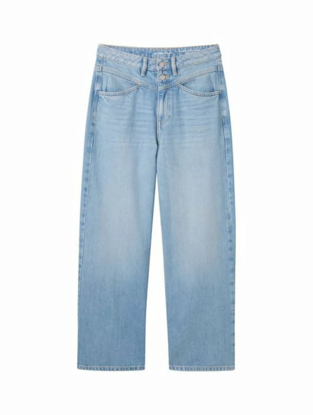 TOM TAILOR Regular-fit-Jeans Tom Tailor Culotte, light stone bright blue de günstig online kaufen