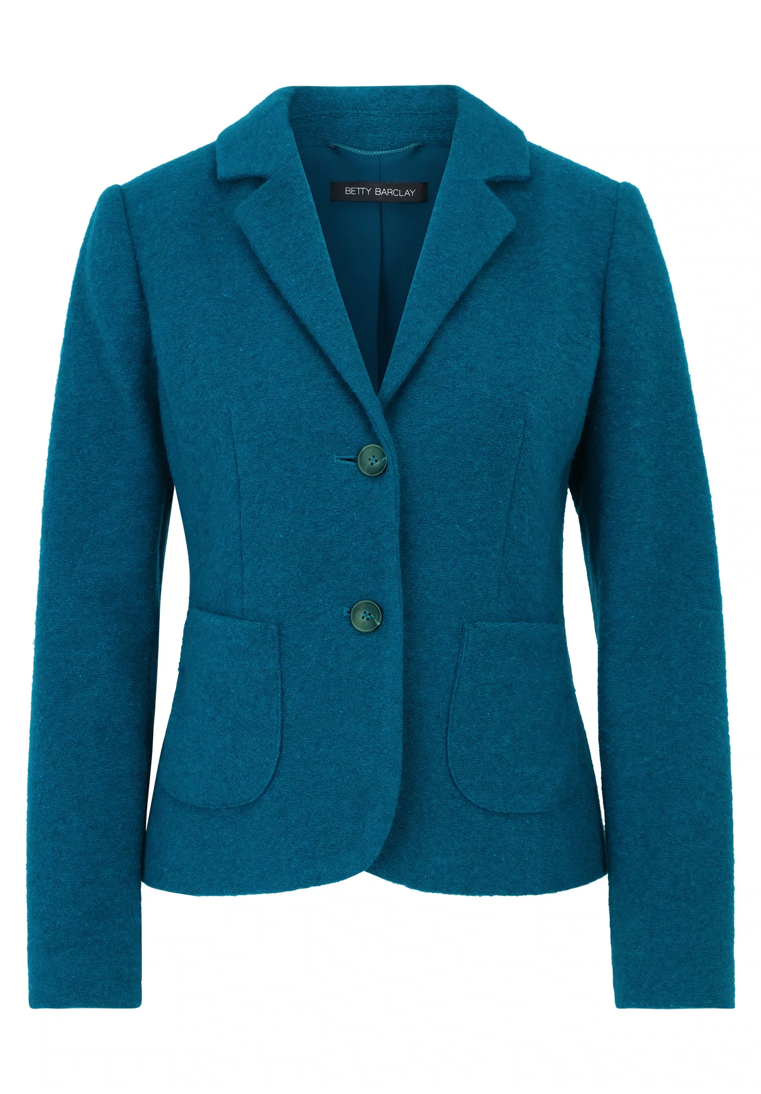 Betty Barclay Kurzblazer "Betty Barclay Wollblazer mit aufgesetzten Taschen günstig online kaufen