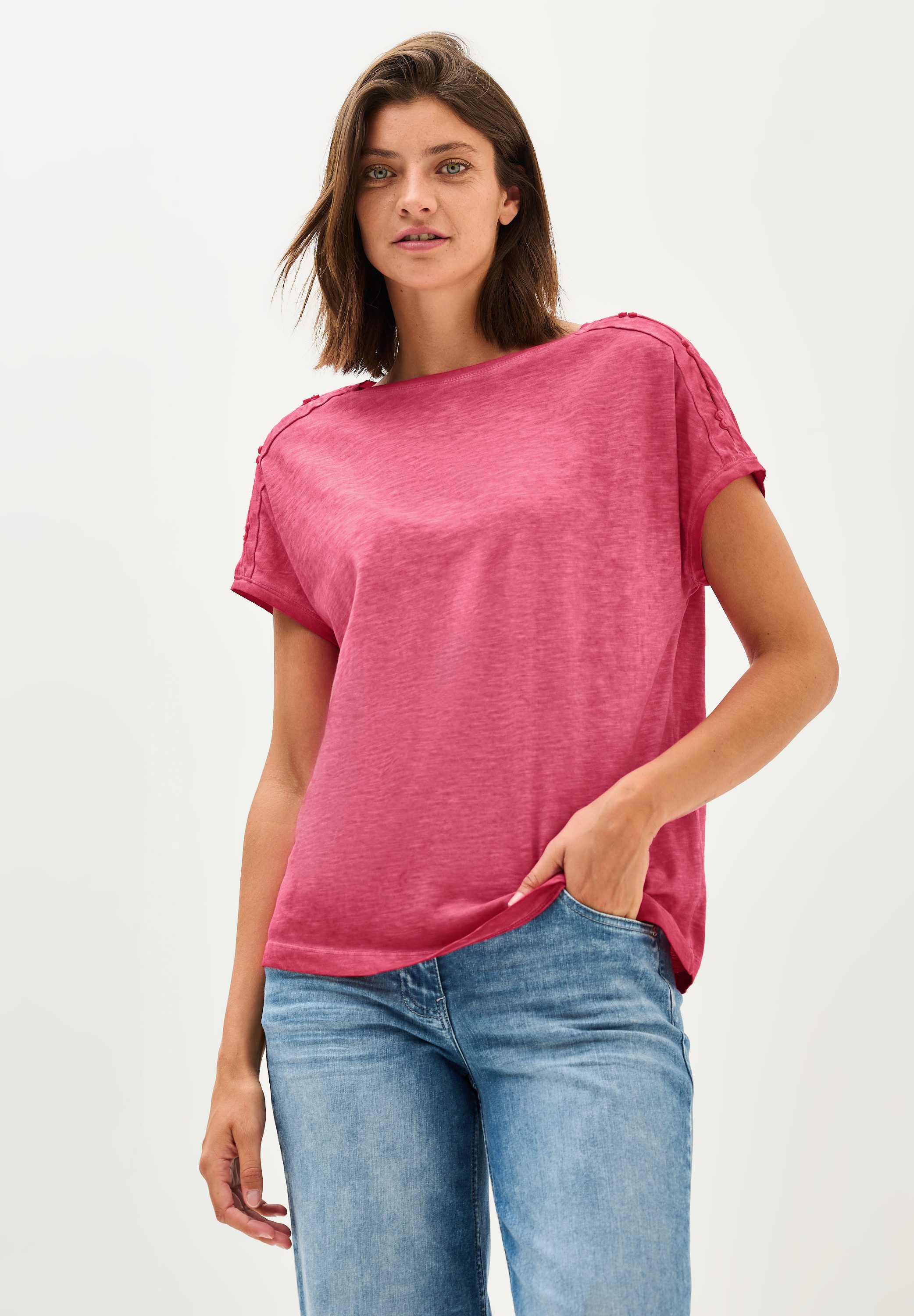 Cecil Print-Shirt, im soften Baumwoll-Mix günstig online kaufen