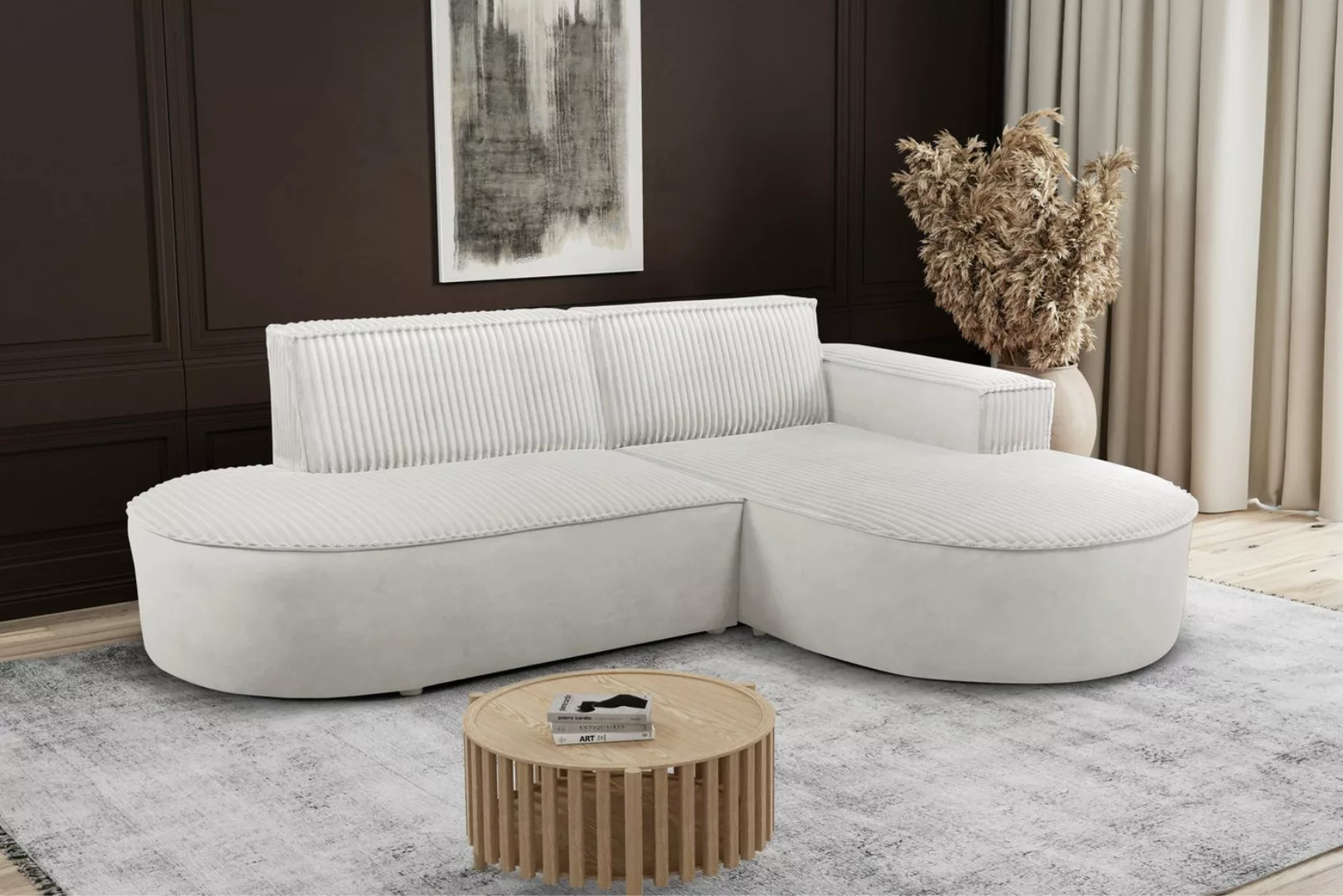 Kaiser Möbel Ecksofa Modernes L-förmiges Designer-Ecksofa Modena Soft, Bequ günstig online kaufen