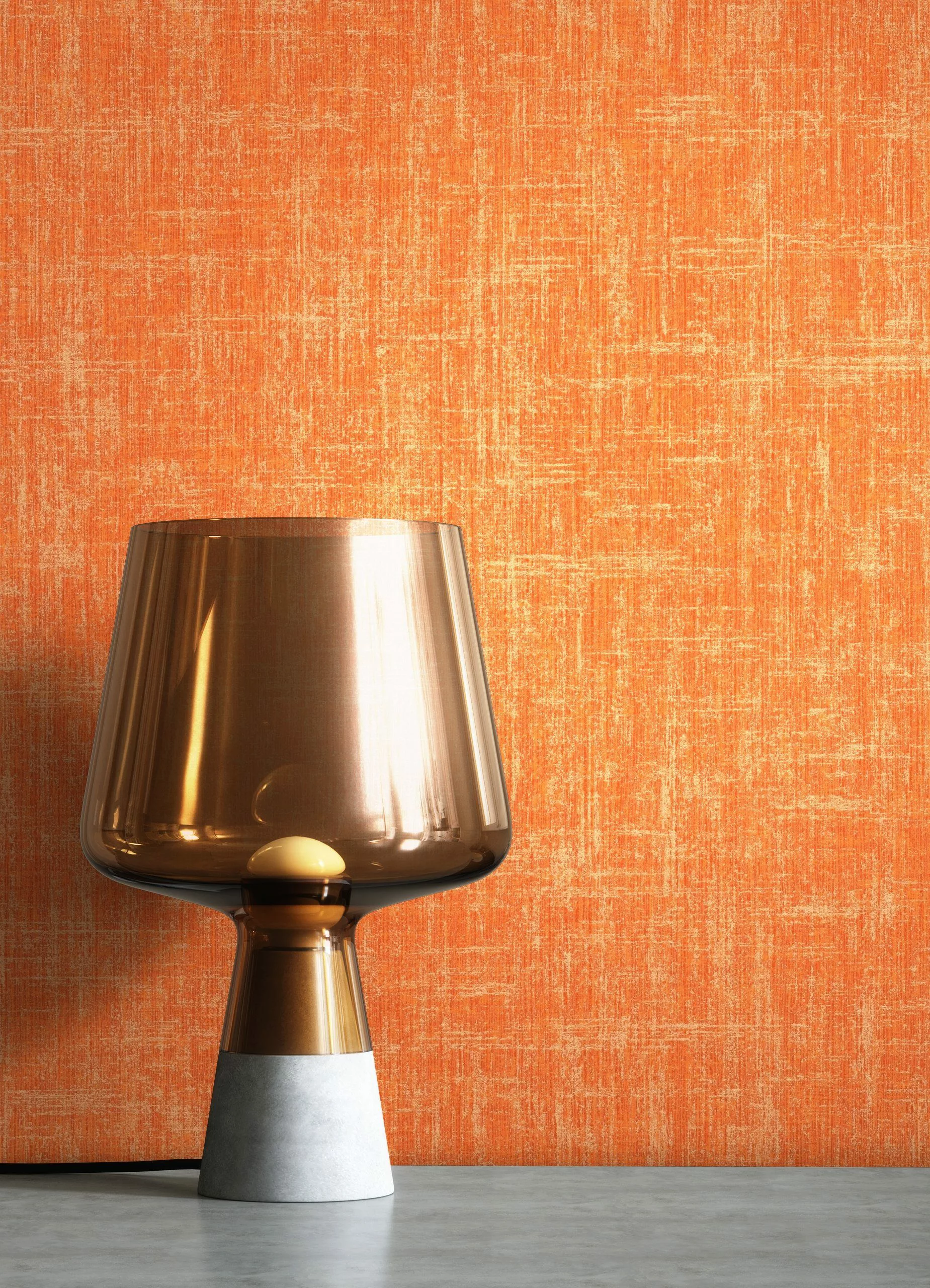 Newroom Vliestapete, Orange Tapete Uni Leicht günstig online kaufen