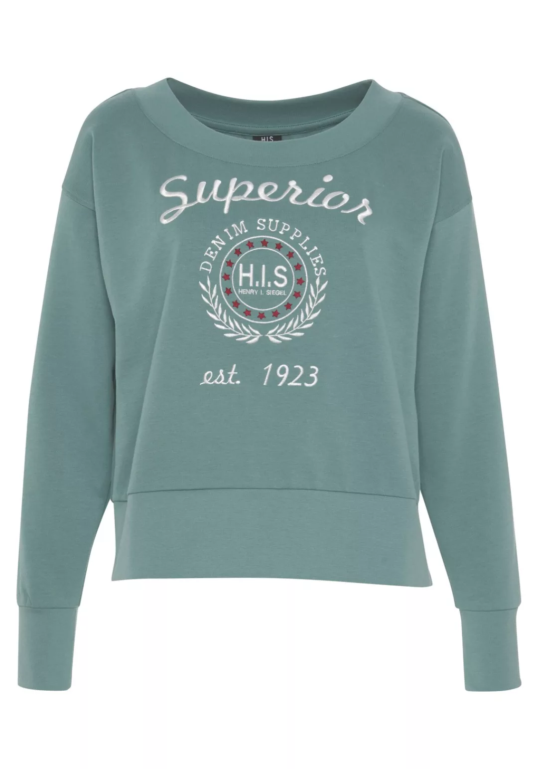 H.I.S Sweatshirt "HERITAGE SWEATER" günstig online kaufen