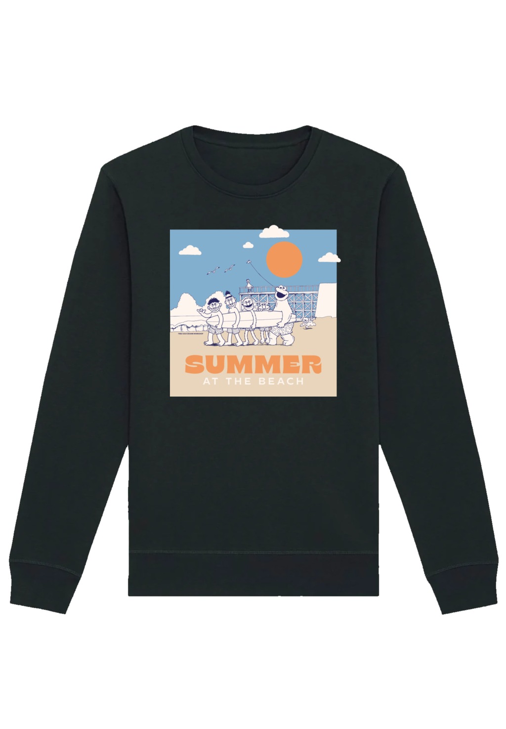 F4NT4STIC Sweatshirt "Sesamstraße Summer at the Beach", Premium Qualität,No günstig online kaufen