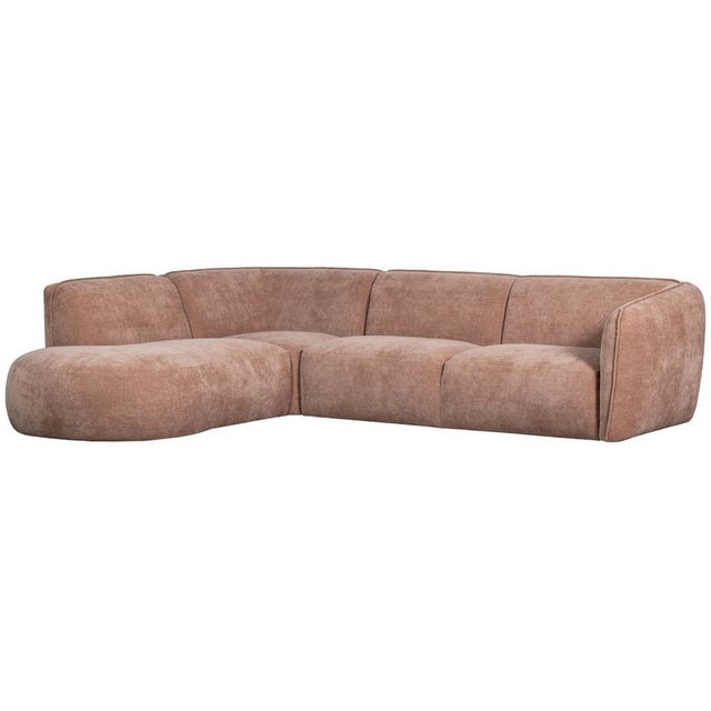 WOOOD Ecksofa Ecksofa Rose links - Chenille Blush, Freistellbar günstig online kaufen