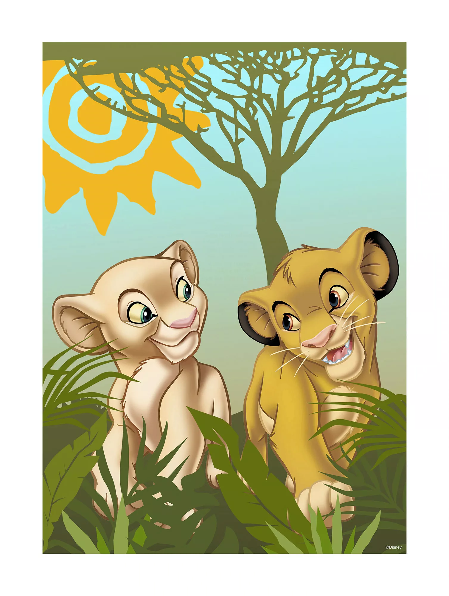 Komar Poster »Lion King Urembo Meadows«, (1 St.) günstig online kaufen