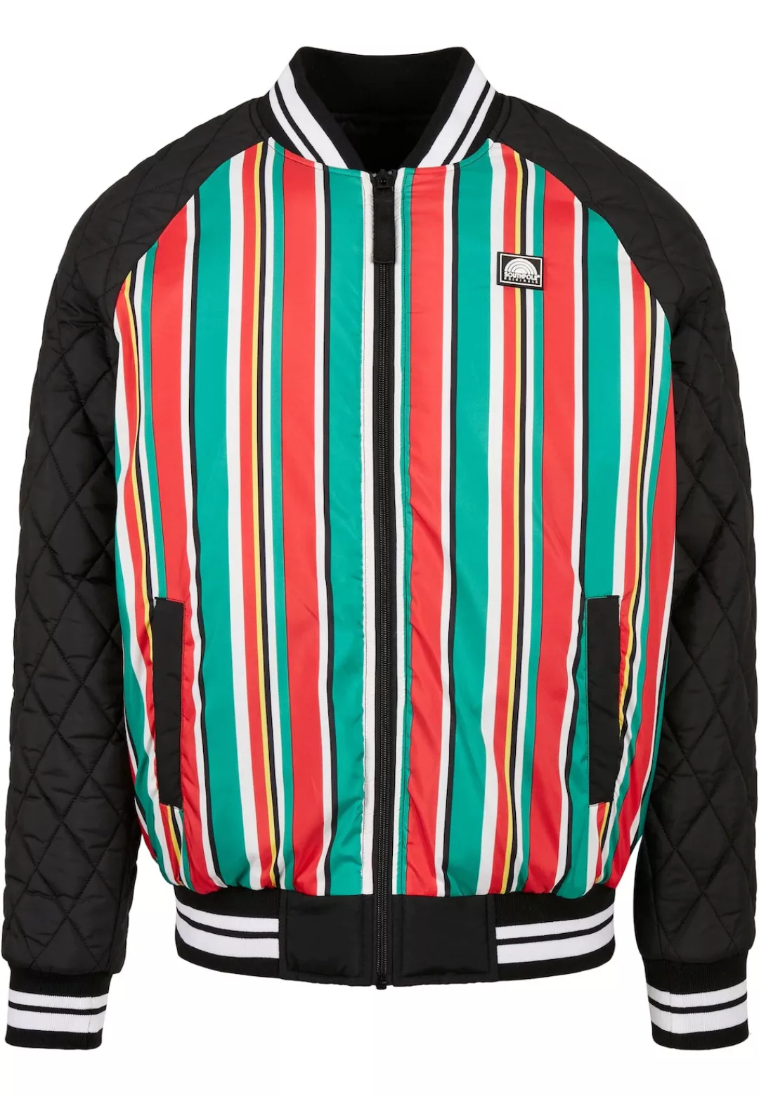 Southpole Collegejacke "Southpole Herren Southpole Stripe College Jacket", günstig online kaufen