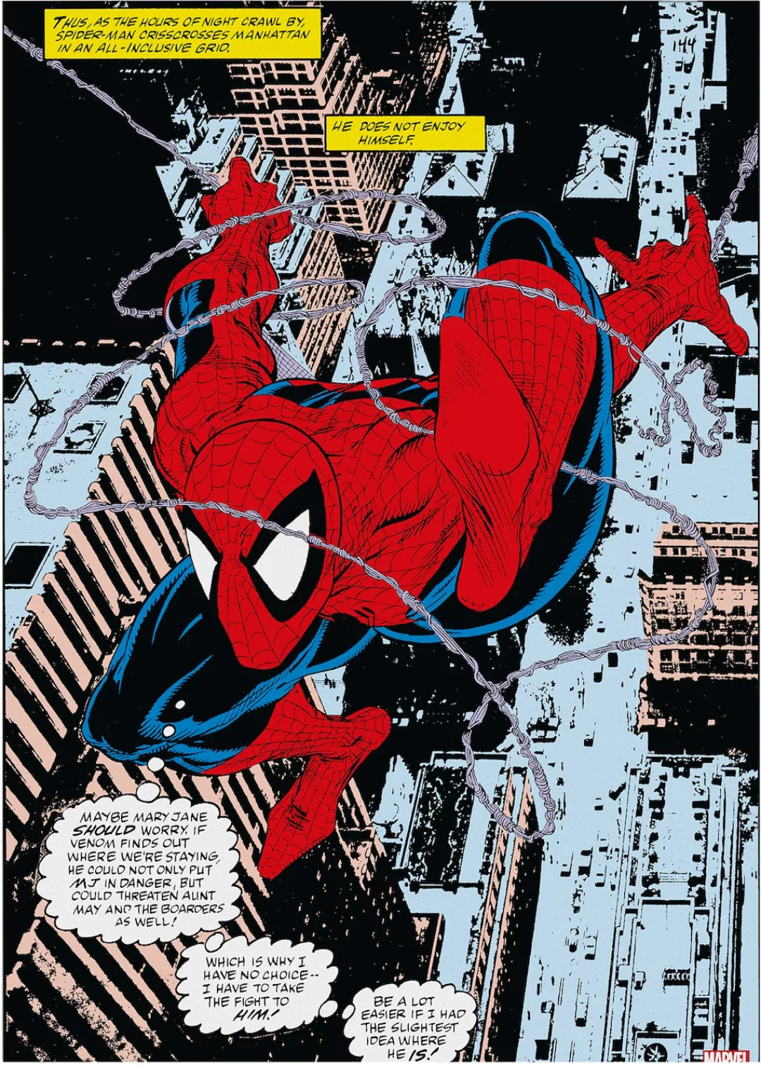 MARVEL Leinwandbild "Spiderman Comic", (1 St.) günstig online kaufen