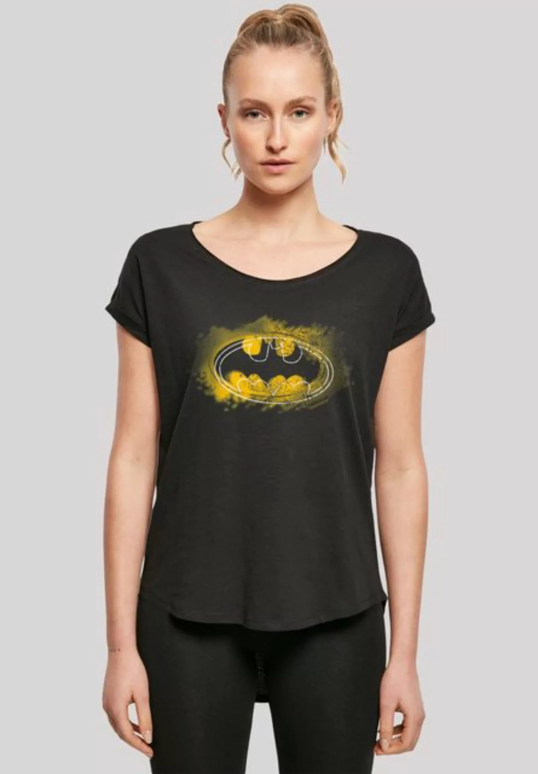 F4NT4STIC T-Shirt DC Comics Batman Spray Logo Print günstig online kaufen