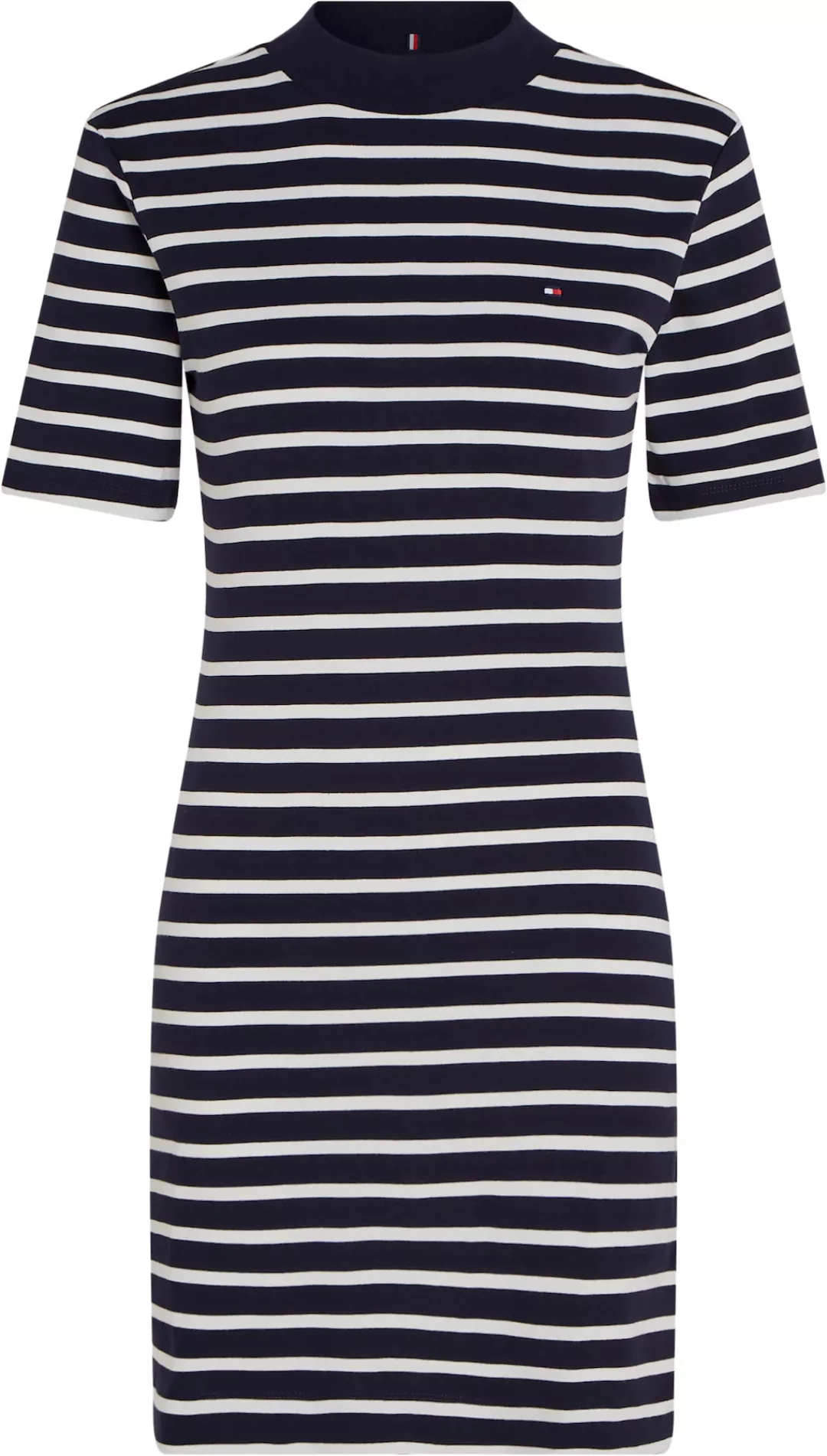 Tommy Hilfiger Shirtkleid SLIM CODY MOCK-NK DRESS mit Mock-neck günstig online kaufen