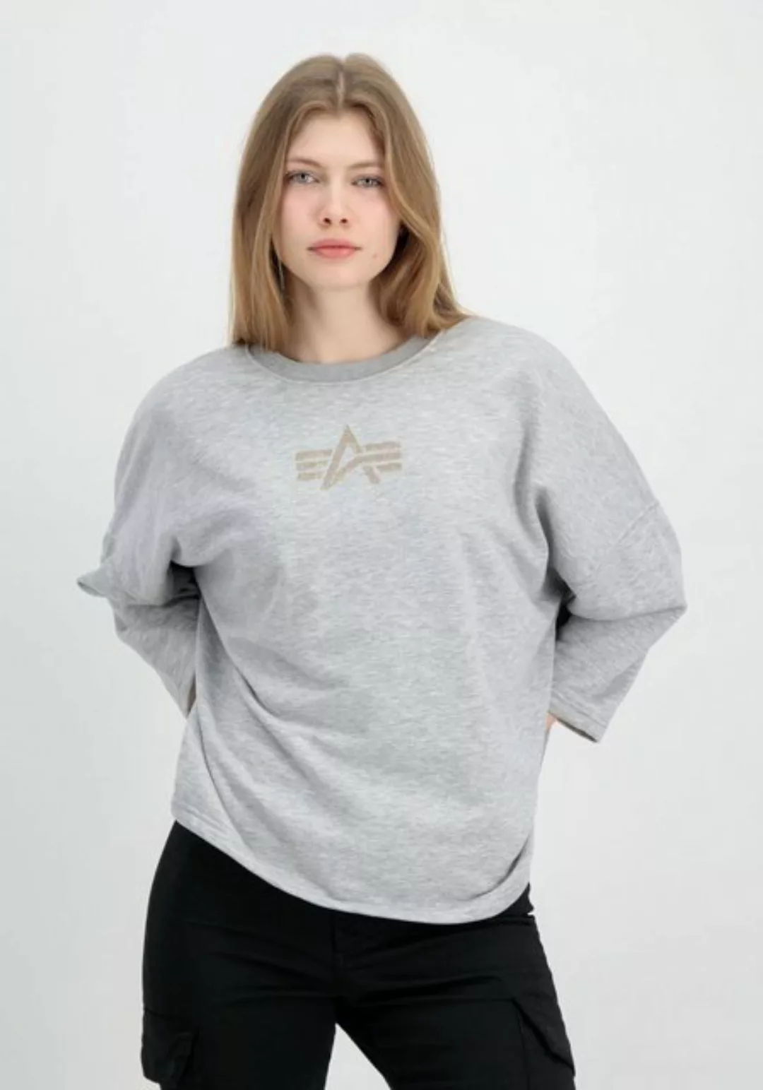 Alpha Industries Sweater "Alpha Industries Women - Sweatshirts Crystal OS S günstig online kaufen