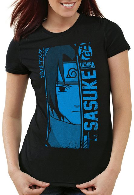 style3 T-Shirt Sasuke Uchiha ninja anime manga cosplay kakshi hatake günstig online kaufen