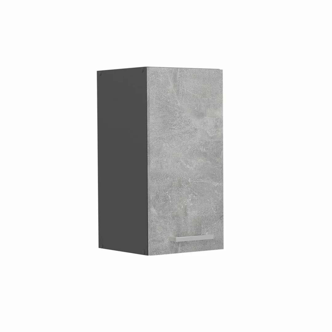 Vicco Hängeschrank R-Line, Beton/Anthrazit, 30 cm günstig online kaufen