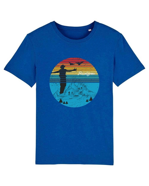 Berg, Wandern, Bergsteigen, Freiheit Tshirt Aus Bio Baumwolle günstig online kaufen