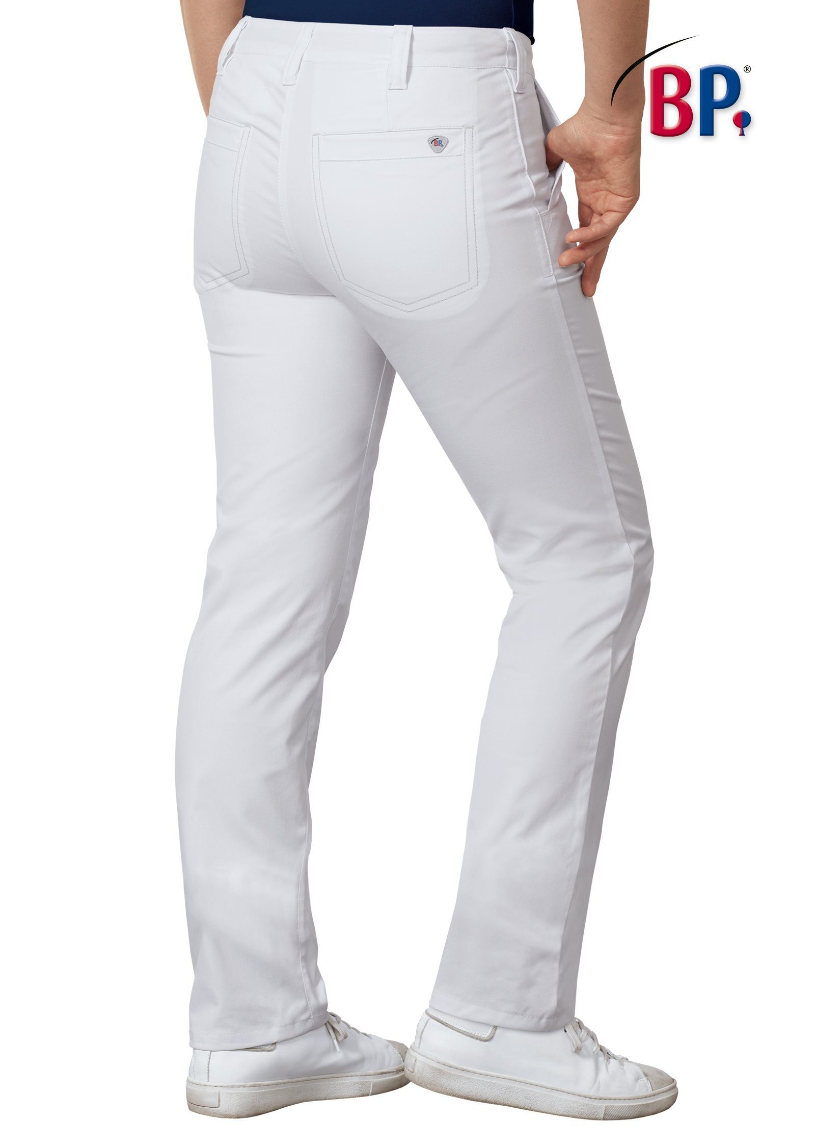 bp Chinohose Damen Stretch Chinohose, weiß günstig online kaufen