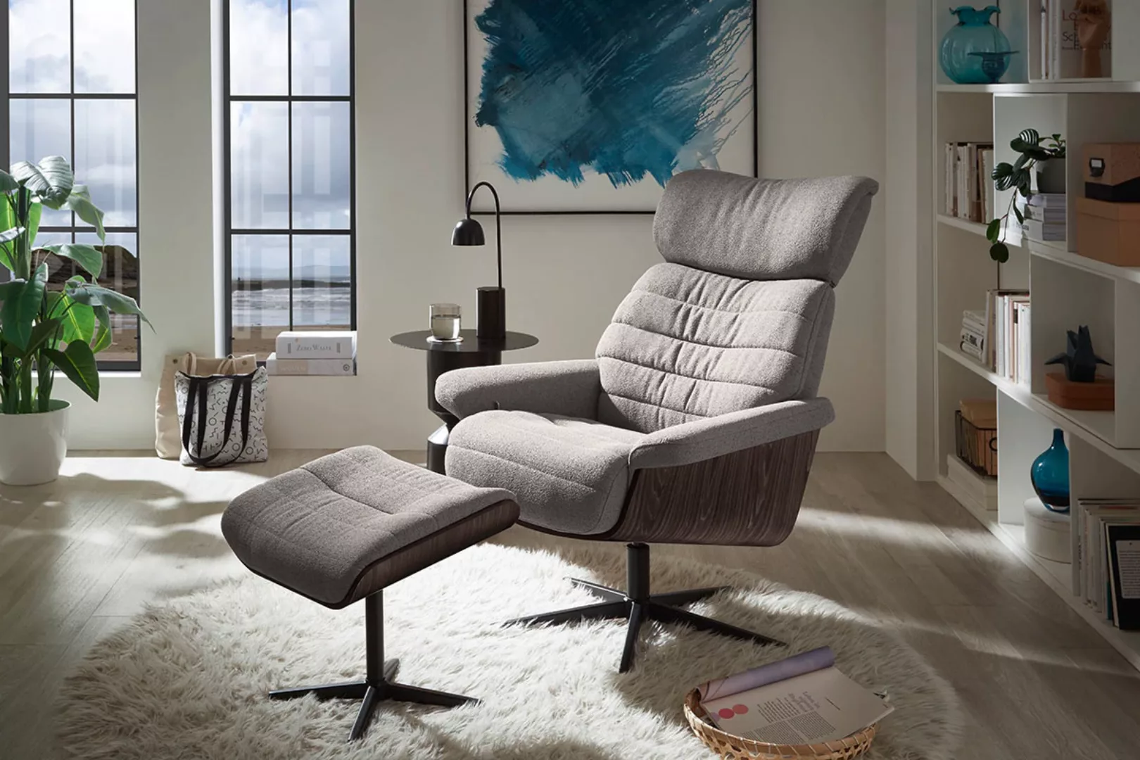 MCA furniture Relaxsessel "ULLA Relaxer", (2 St.), 360 drehbar günstig online kaufen
