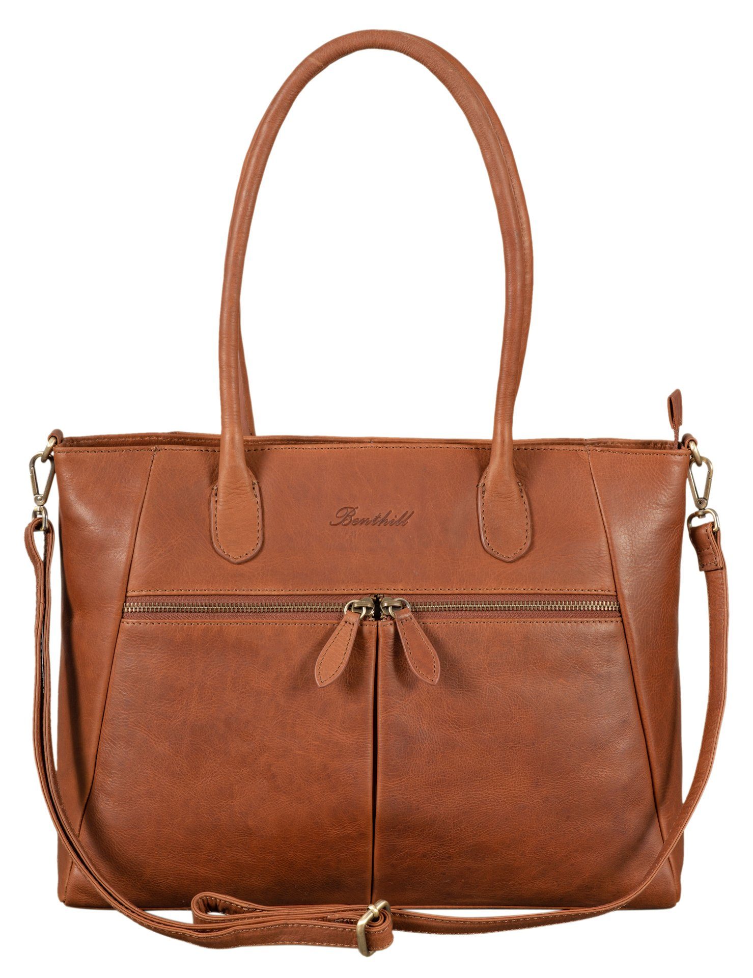 Benthill Handtasche Damen Echt Leder Damentasche günstig online kaufen