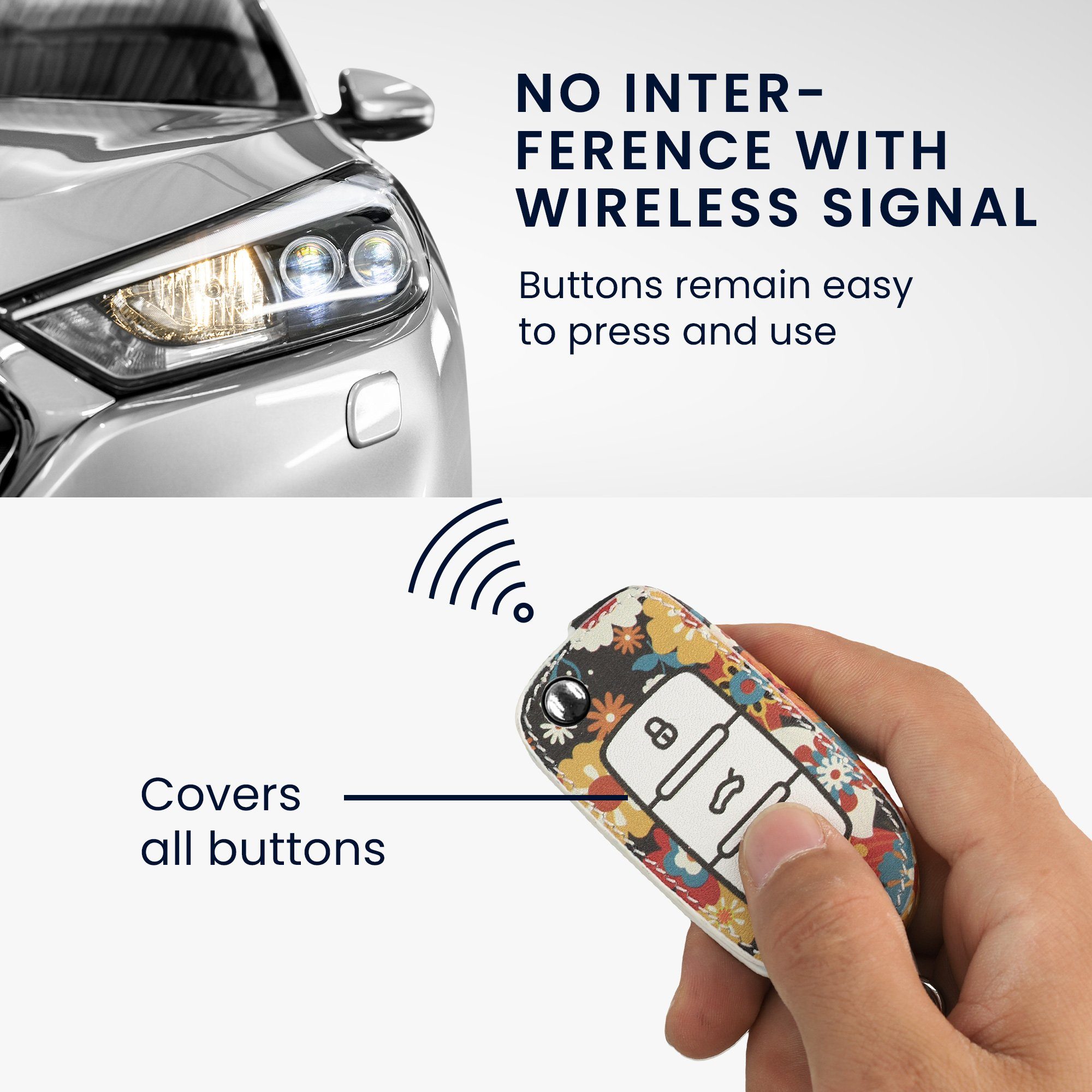 kwmobile Schlüsseltasche VW Skoda Seat Autoschlüssel günstig online kaufen