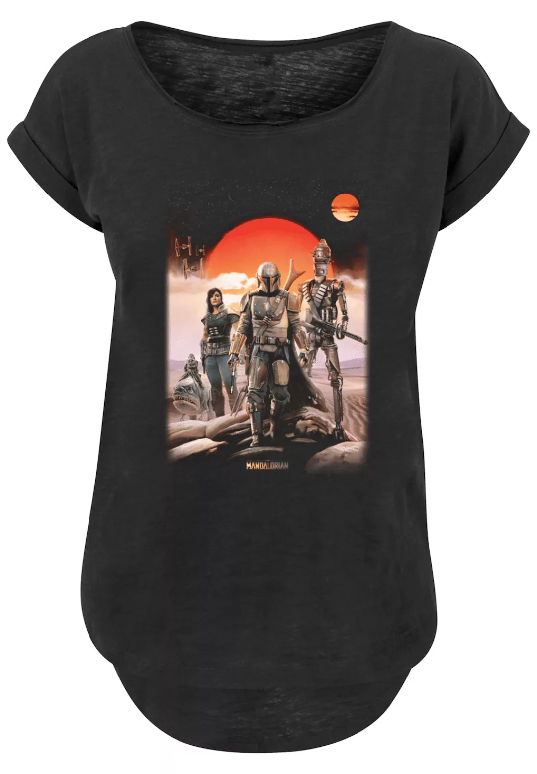 F4NT4STIC T-Shirt "Star Wars The Mandalorian Warriors", Damen,Premium Merch günstig online kaufen