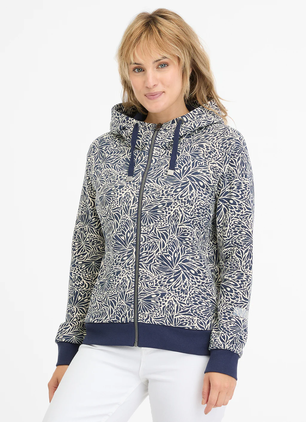 Ragwear Sweatjacke "FLLAWIA PRINT" günstig online kaufen