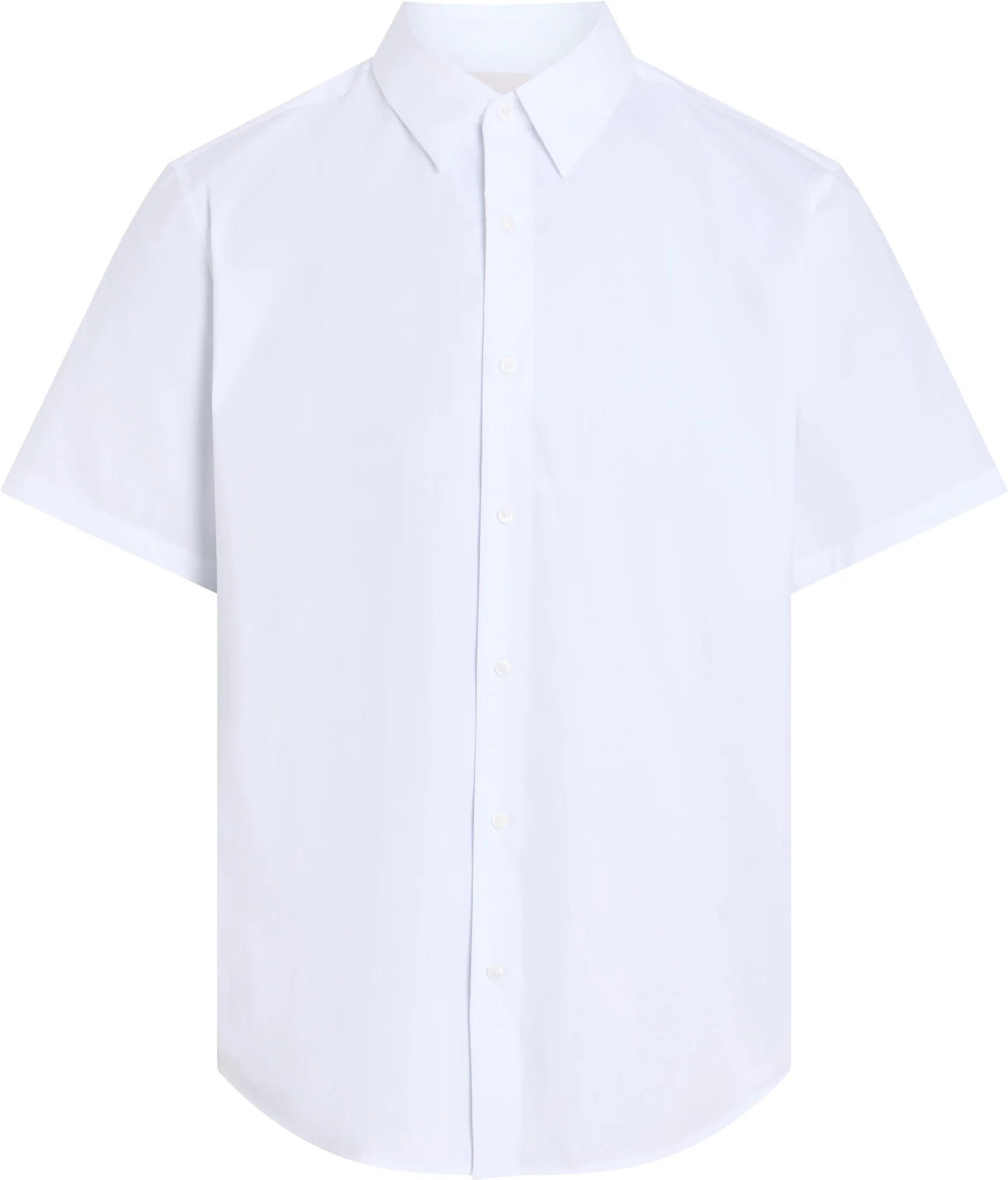 Calvin Klein Kurzarmhemd "SS SOLID STRETCH CLASSIC SHIRT", in Unifarbe günstig online kaufen