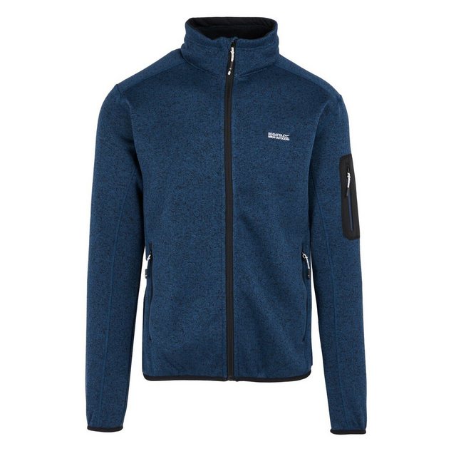 Regatta Strickfleecejacke Newhill Midlayer für Herren aus recycelten Materi günstig online kaufen