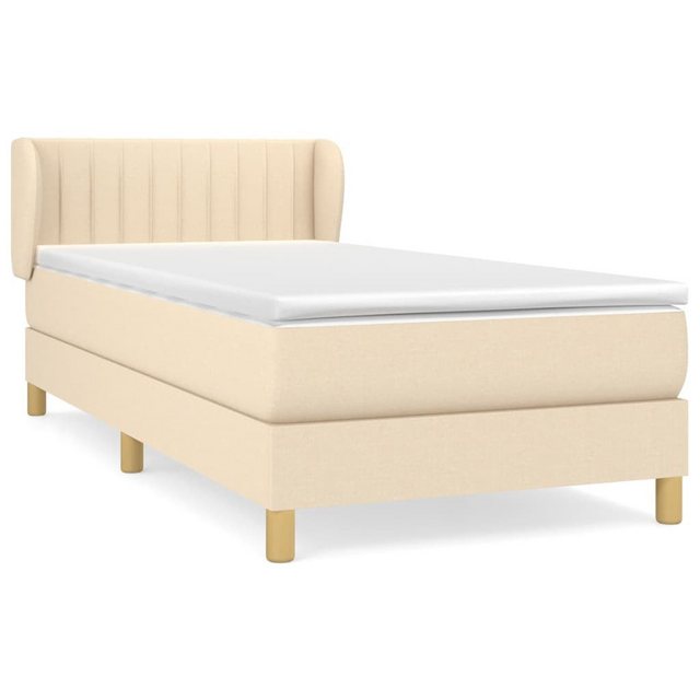 vidaXL Boxspringbett Bett Boxspringbett mit Matratze & Topper Stoff verschi günstig online kaufen