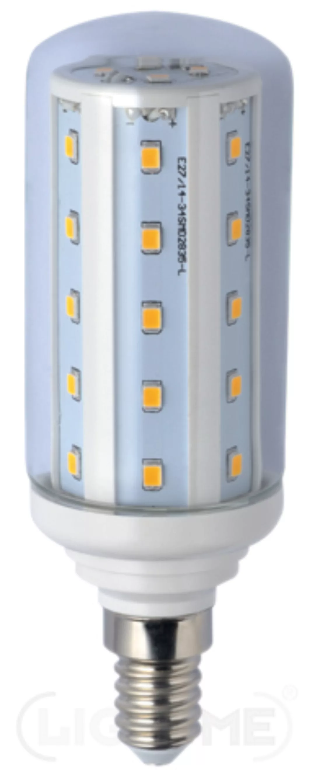 Lightme LED-Leuchtmittel E14 8 W Warmweiß 810 lm EEK: F 11,7 x 4 cm (H x Ø) günstig online kaufen
