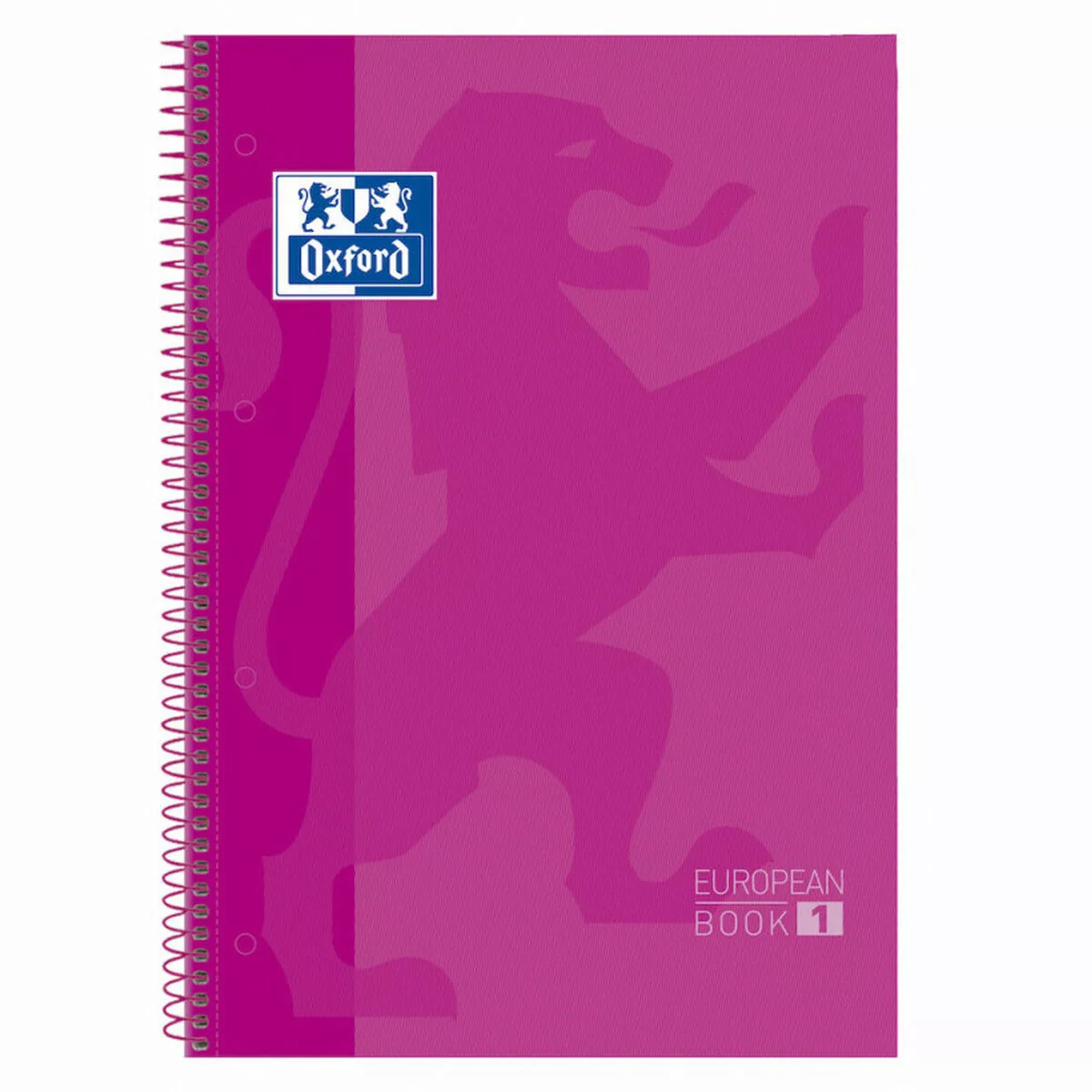 Notizbuch Oxford European Book Pink A4 5 Stück günstig online kaufen