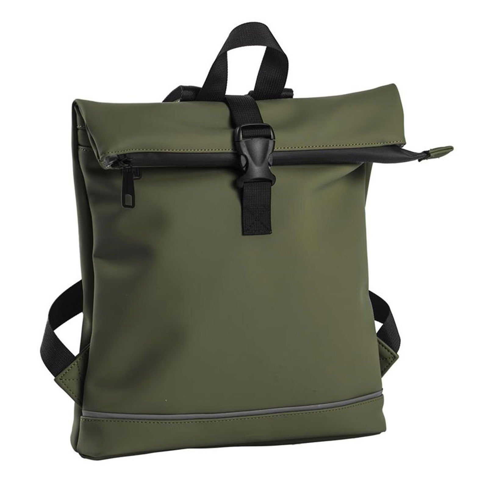 Daniel Ray Fahrradrucksack, Rolltop-Rucksack Jefferson PU-Rollrucksack günstig online kaufen