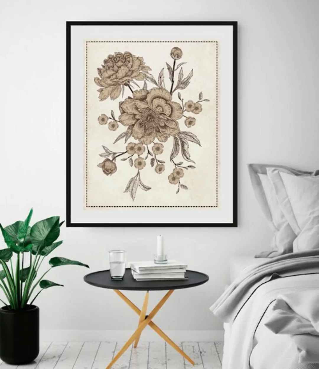 queence Bild »Rosalie«, Blumen, (1 St.) günstig online kaufen
