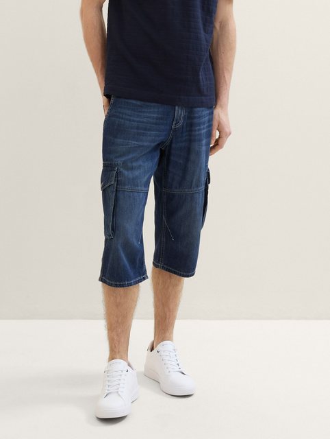 TOM TAILOR Jeansshorts Morris Overknee Shorts mit recycelter Baumwolle günstig online kaufen