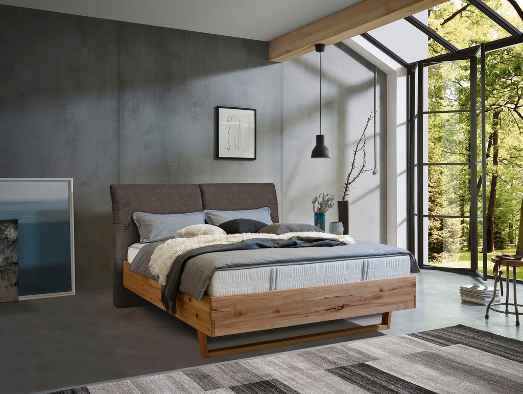 ADA premium Massivholzbett "Nolana", wahlweise mit Matratze und Lattenrost günstig online kaufen