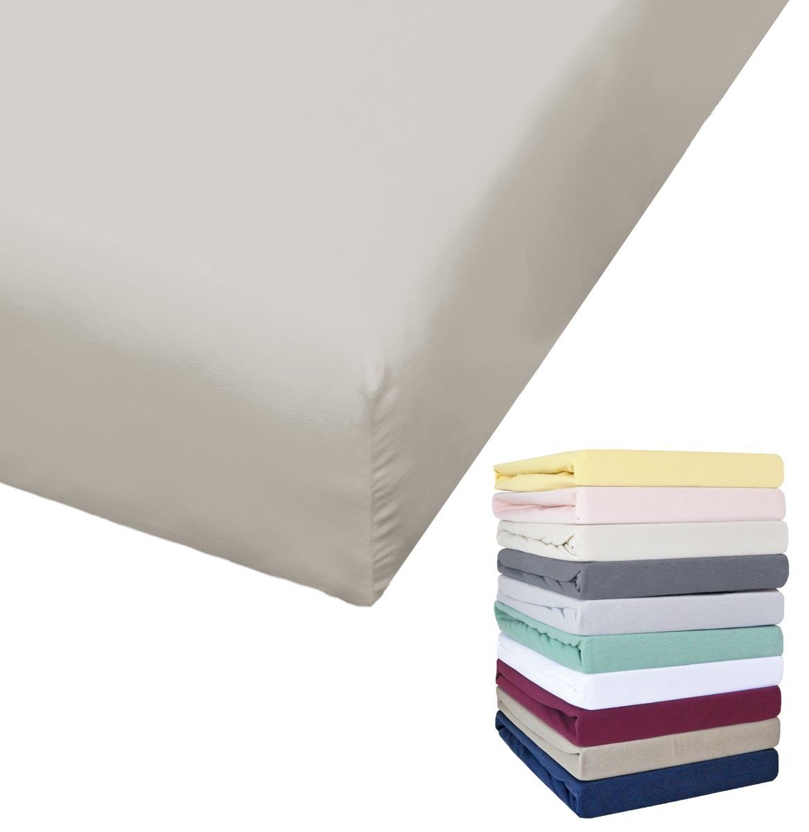 BIERBAUM Spannbettlaken JACK by Bierbaum große günstig online kaufen