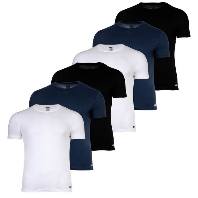 Diesel T-Shirt Herren T-Shirt, 6er Pack - RANDAL, Unterhemd, (Packung, 6er günstig online kaufen