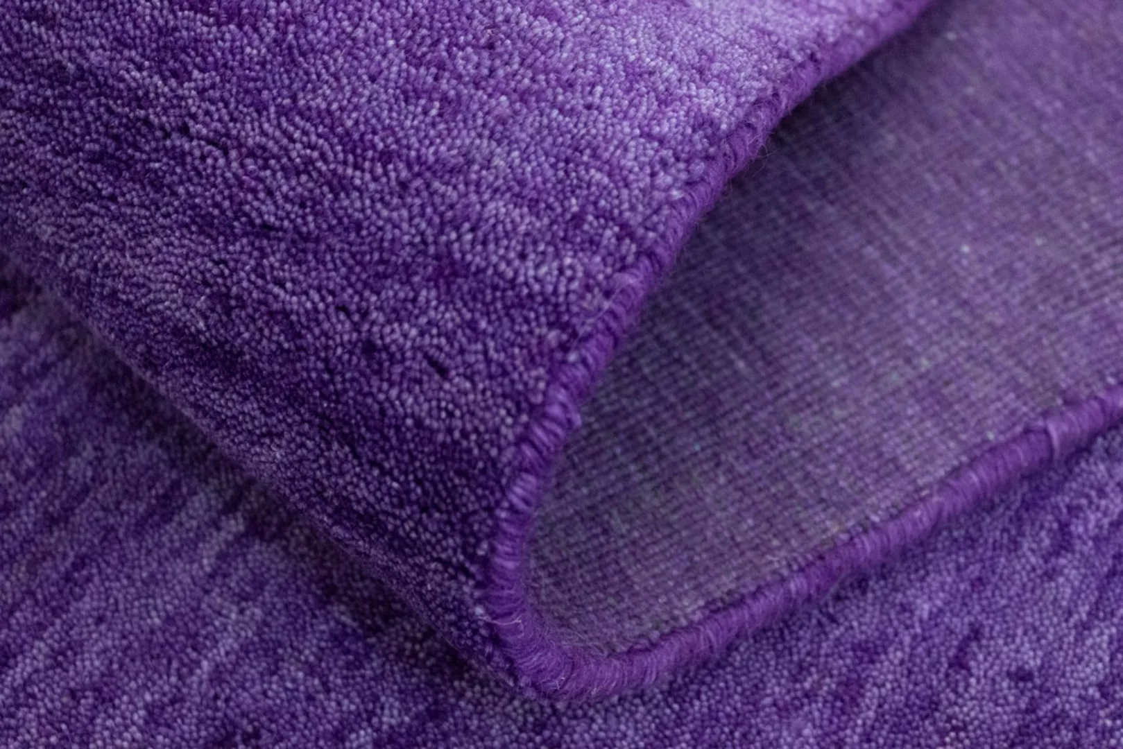 morgenland Wollteppich »Gabbeh Teppich handgewebt lila«, rechteckig günstig online kaufen