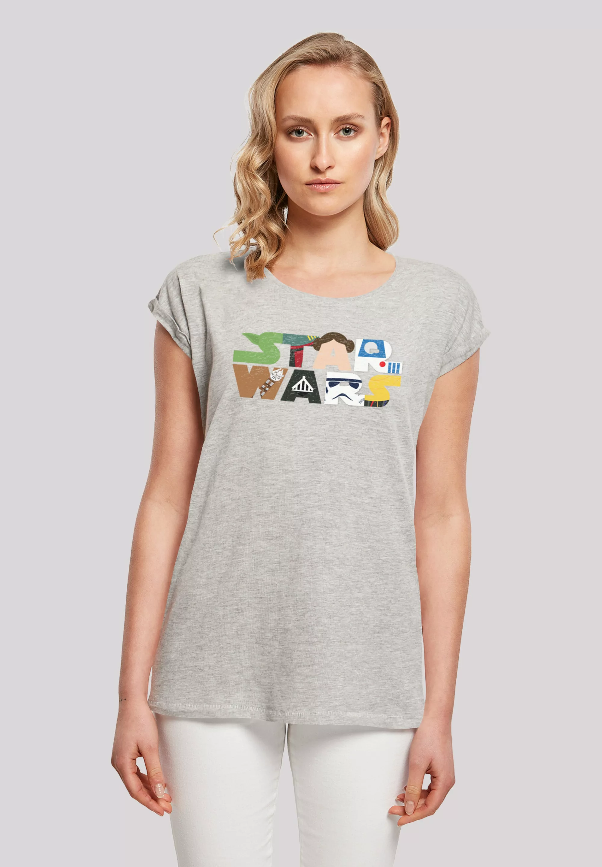 F4NT4STIC T-Shirt "Star Wars Character Logo", Print günstig online kaufen
