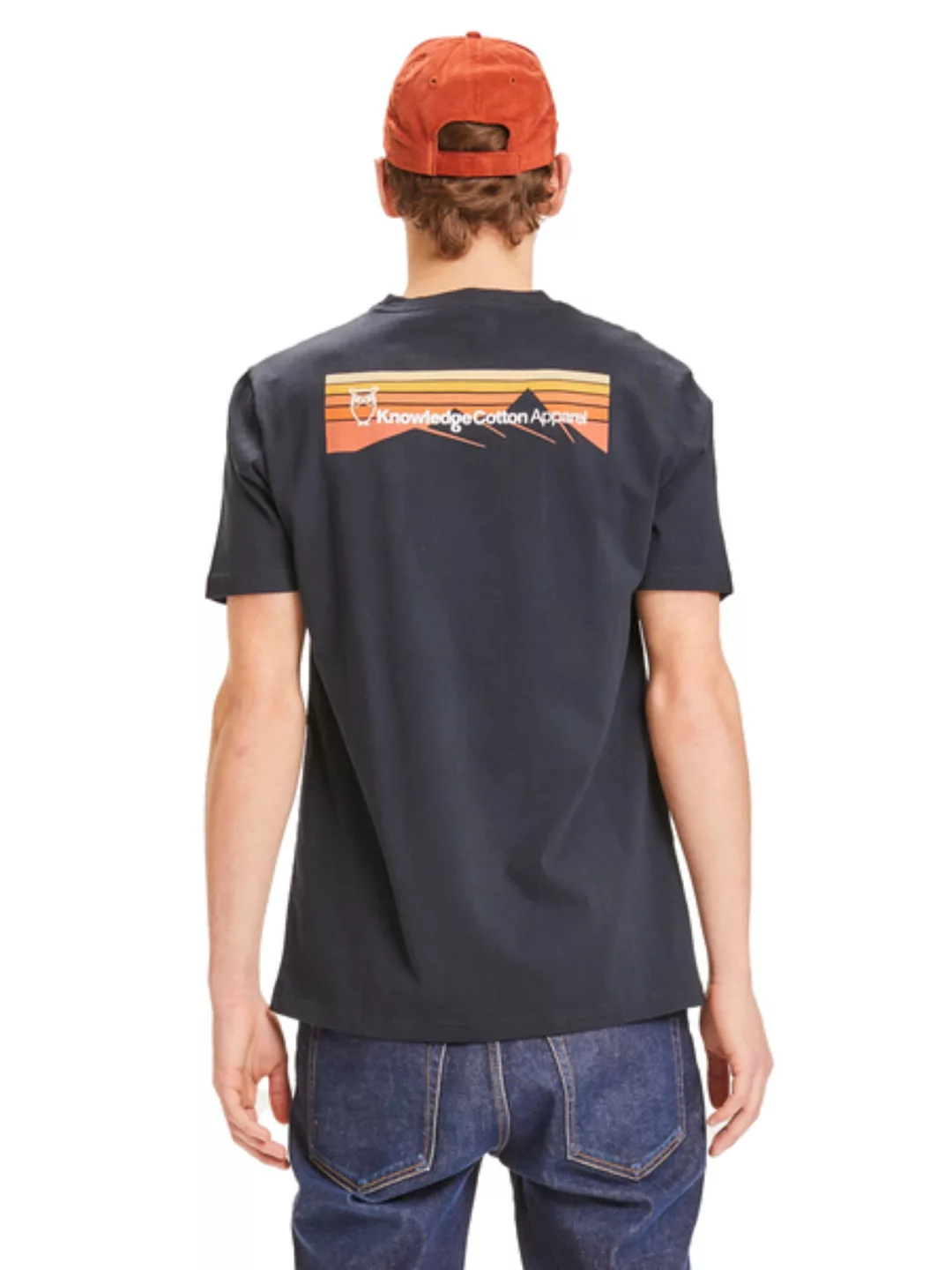 Herren T-shirt Mountain Back Reine Bio-baumwolle günstig online kaufen