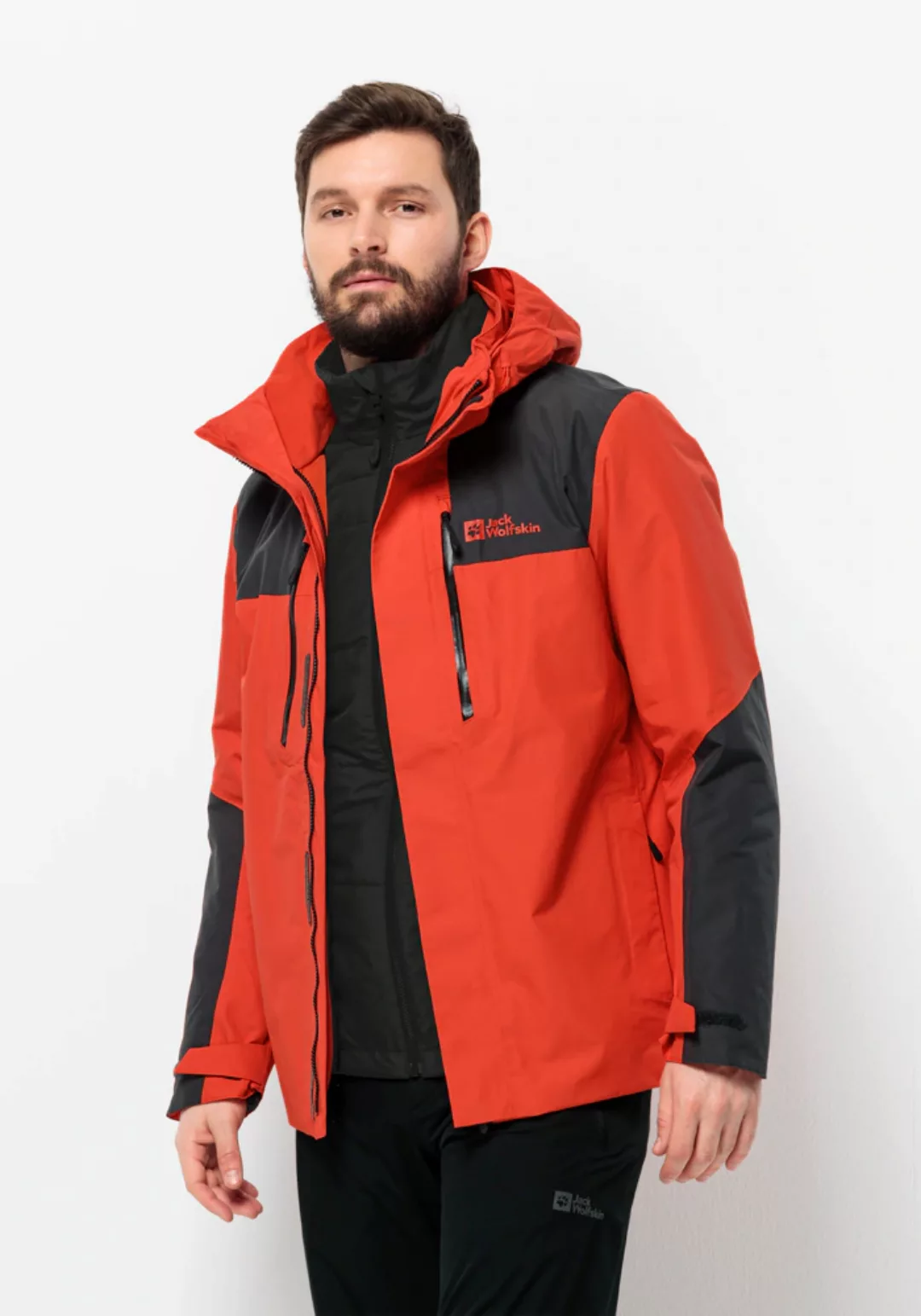 Jack Wolfskin 3-in-1-Funktionsjacke "JASPER 3IN1 JKT M", (2 teilig), mit Ka günstig online kaufen