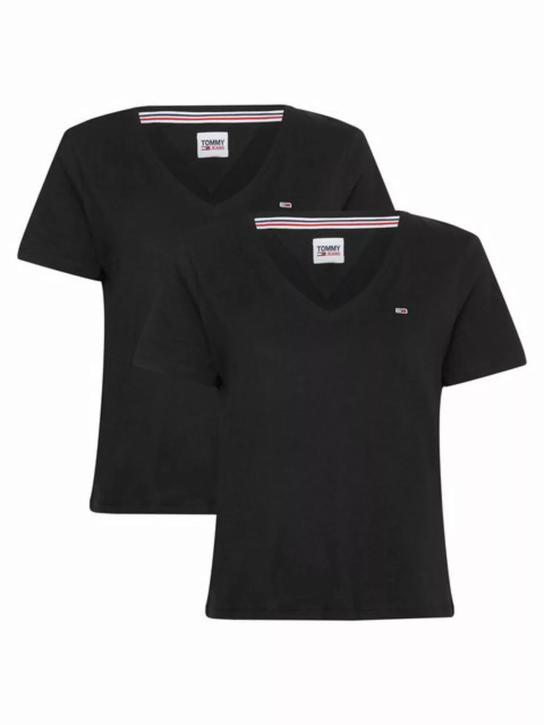 Tommy Jeans V-Shirt TJW 2PACK SLIM SOFT V NECK TEE (Packung, 2-tlg., 2er-Pa günstig online kaufen