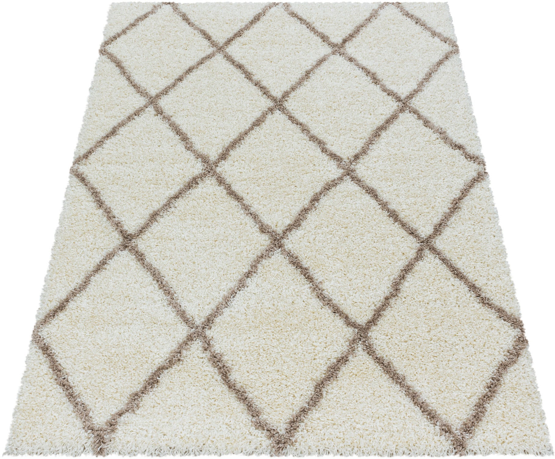 Ayyildiz Teppiche Hochflor-Teppich »ALVOR 3401«, rechteckig, 50 mm Höhe, Sh günstig online kaufen