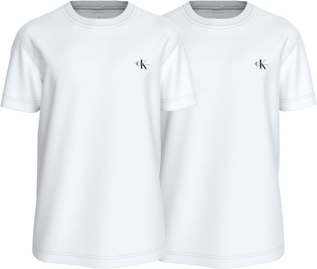 Calvin Klein Jeans T-Shirt 2 PACK MONOLOGO Logodruck günstig online kaufen