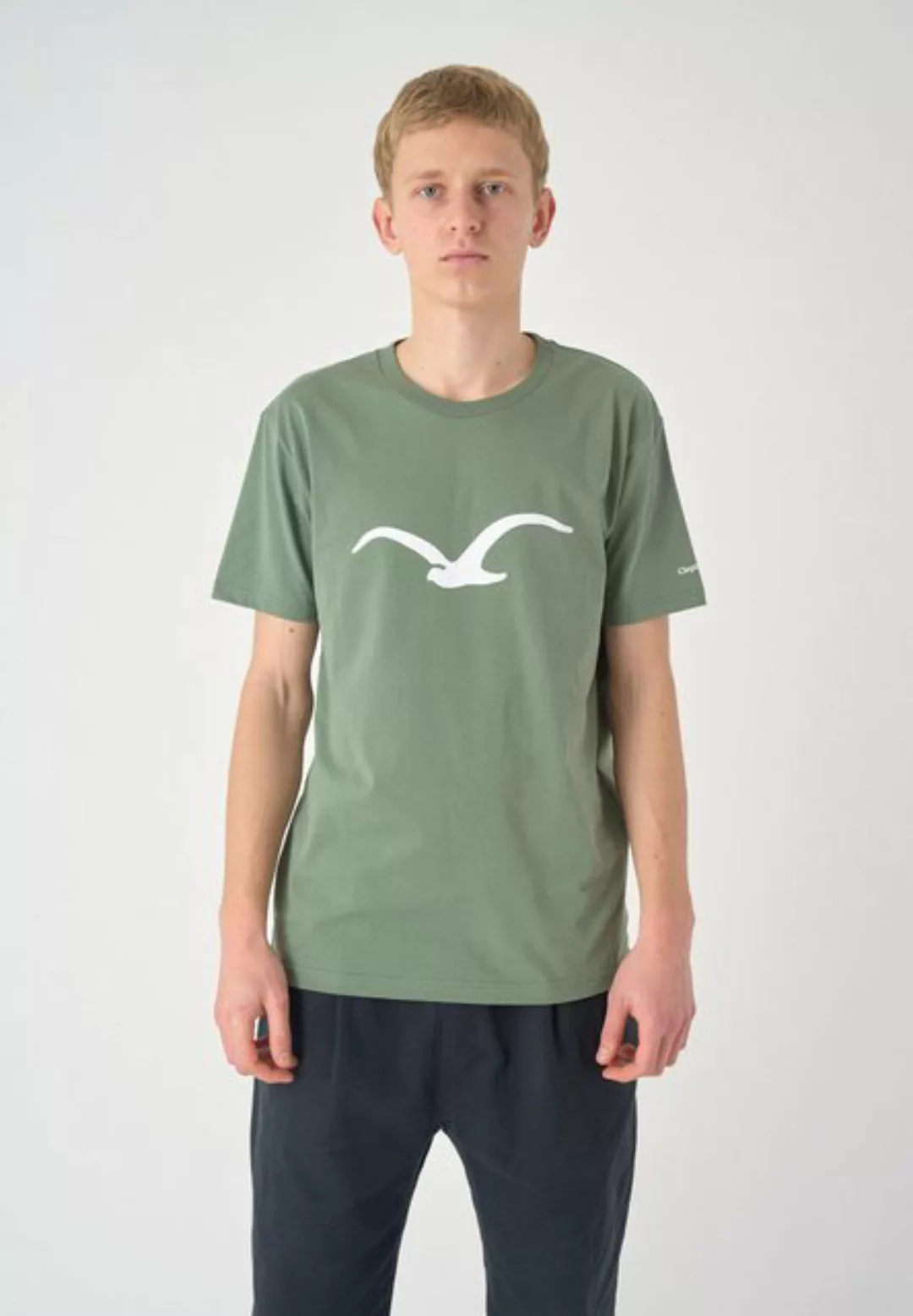 Cleptomanicx T-Shirt Mowe mit klassischem Print günstig online kaufen